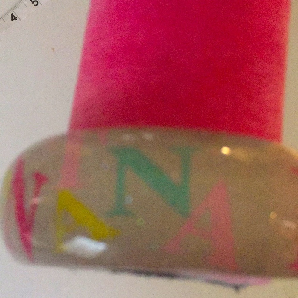 Hannah Montana Bracelet White sparkles& letterings - Picture 6 of 7